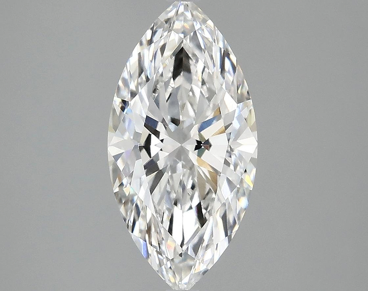 2.18 Carat Marquise Shaped Ideal Cut VS1 IGI Certified Lab Grown Diamond