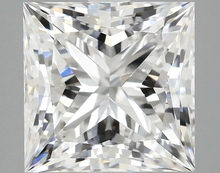 2.99 Carat Princess Shaped Ideal Cut VS1 IGI Certified Lab Grown Diamond