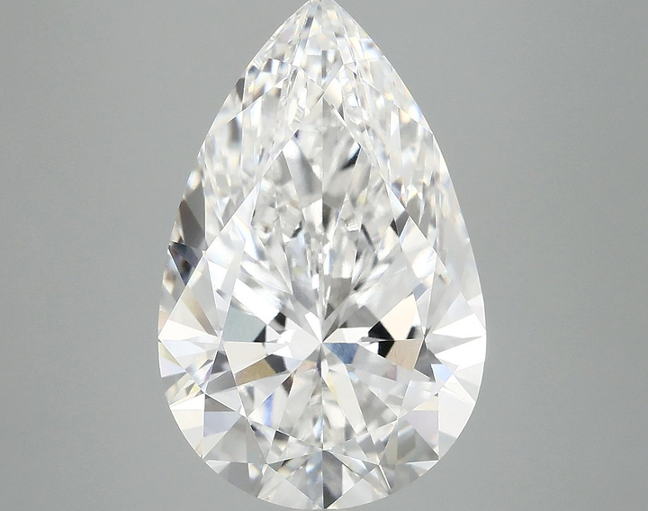 6.9 Carat Pear Shaped Ideal Cut VVS2 IGI Certified Lab Grown Diamond