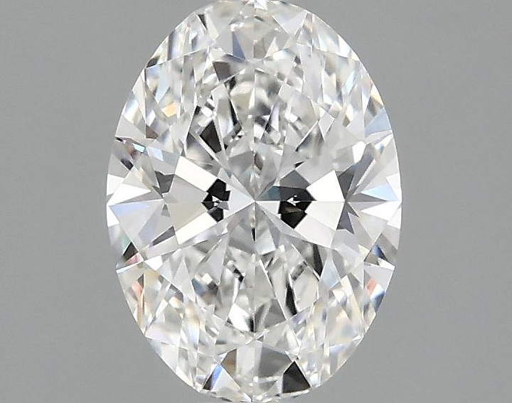 1.23 Carat Oval Shaped Ideal Cut VVS2 IGI Certified Lab Grown Diamond