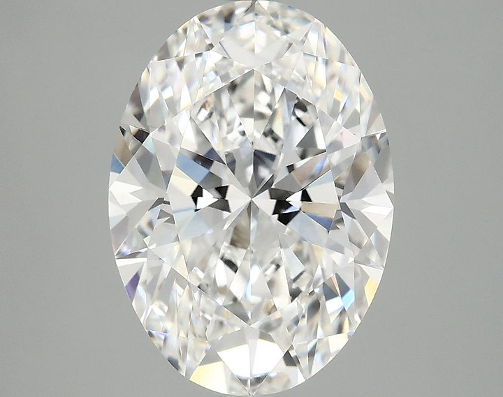 3.82 Carat Oval Shaped Ideal Cut VVS2 IGI Certified Lab Grown Diamond