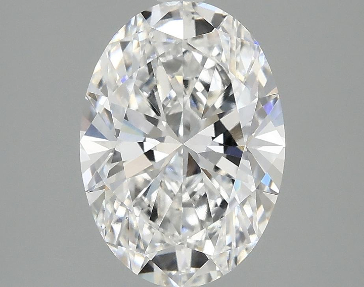 2.5 Carat Oval Shaped Ideal Cut VS1 IGI Certified Lab Grown Diamond