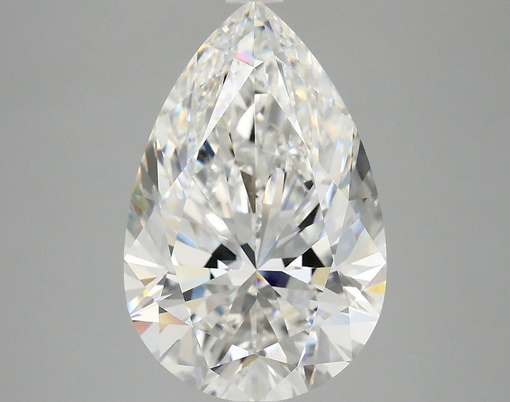 5.05 Carat Pear Shaped Excellent Cut VVS2 IGI Certified Lab Grown Diamond