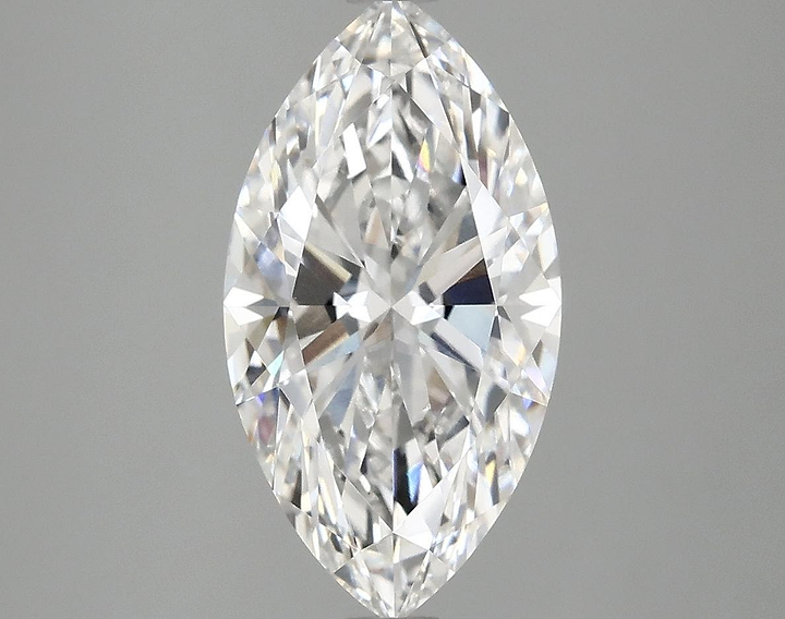 2.93 Carat Marquise Shaped Excellent Cut VVS2 IGI Certified Lab Grown Diamond