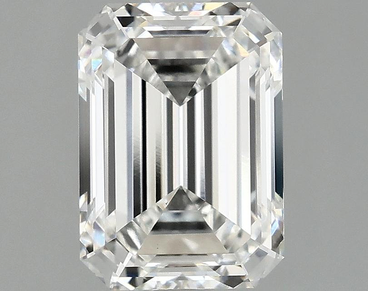 2.09 Carat Emerald Shaped Ideal Cut VS1 IGI Certified Lab Grown Diamond