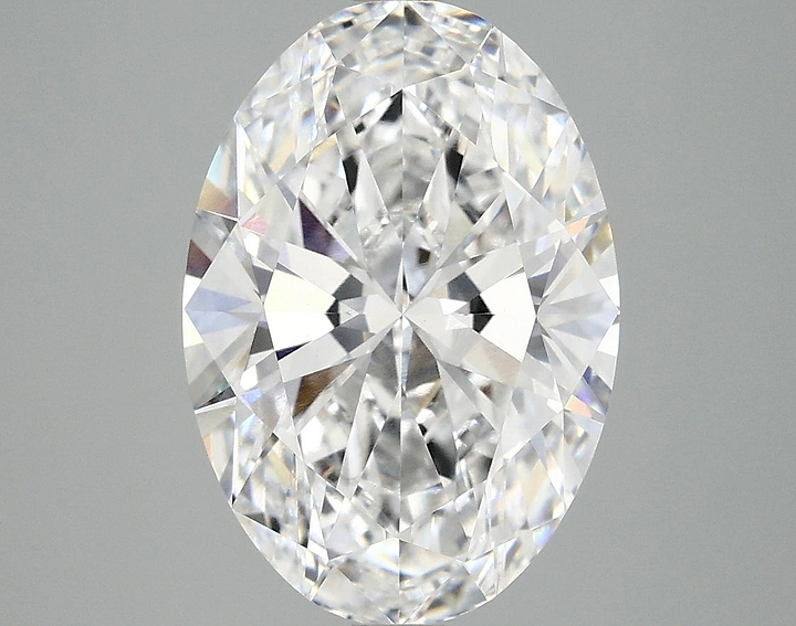 4.04 Carat Oval Shaped Ideal Cut VVS2 IGI Certified Lab Grown Diamond