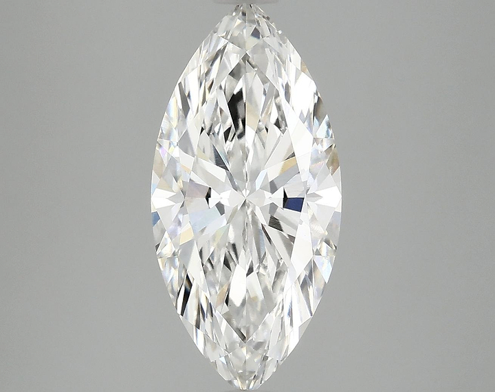 3.02 Carat Marquise Shaped Excellent Cut VVS2 IGI Certified Lab Grown Diamond