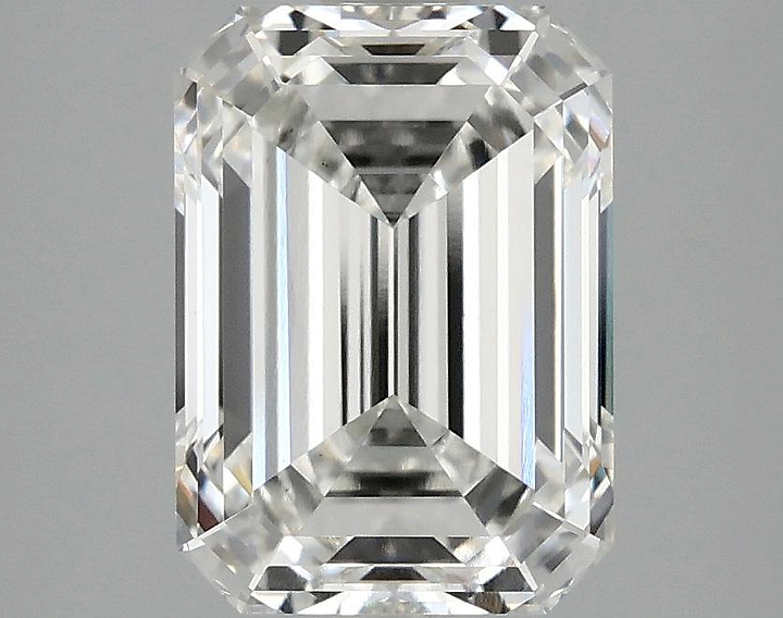 3.08 Carat Emerald Shaped Excellent Cut VS1 IGI Certified Lab Grown Diamond