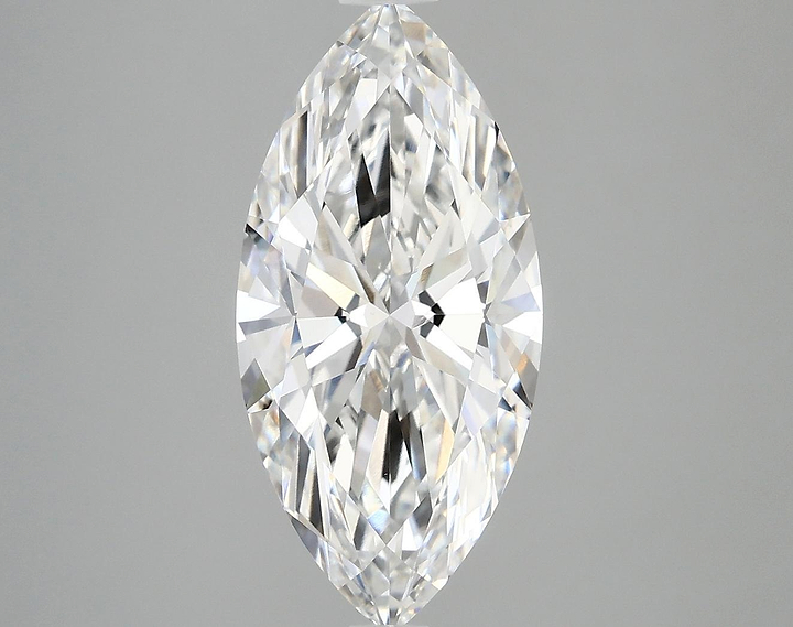 3.03 Carat Marquise Shaped Excellent Cut VVS2 IGI Certified Lab Grown Diamond