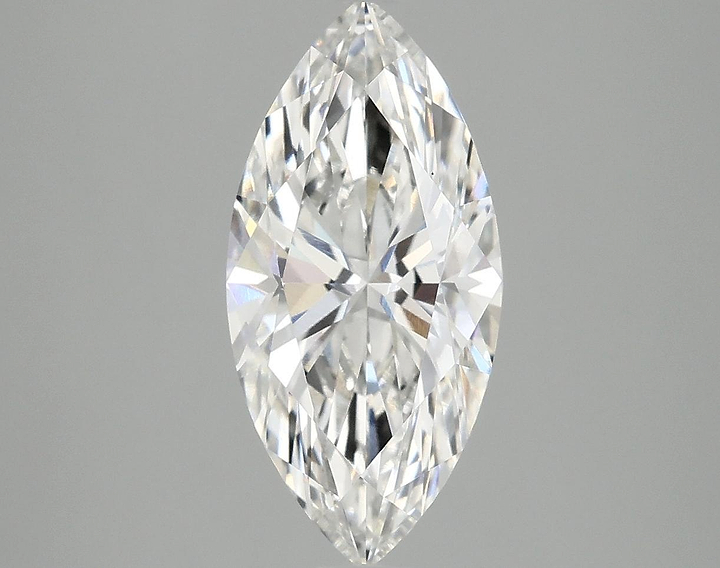 2.5 Carat Marquise Shaped Excellent Cut VS1 IGI Certified Lab Grown Diamond