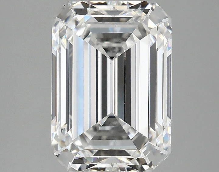 3.03 Carat Emerald Shaped Ideal Cut VS1 IGI Certified Lab Grown Diamond