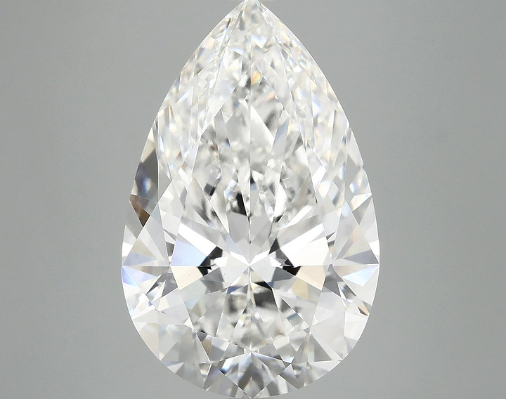 7.85 Carat Pear Shaped Ideal Cut VVS2 IGI Certified Lab Grown Diamond