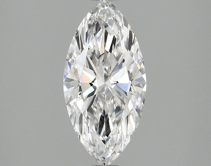 1.37 Carat Marquise Shaped Excellent Cut VS1 IGI Certified Lab Grown Diamond
