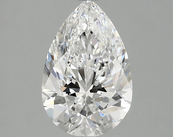 1.52 Carat Pear Shaped Excellent Cut VS1 IGI Certified Lab Grown Diamond