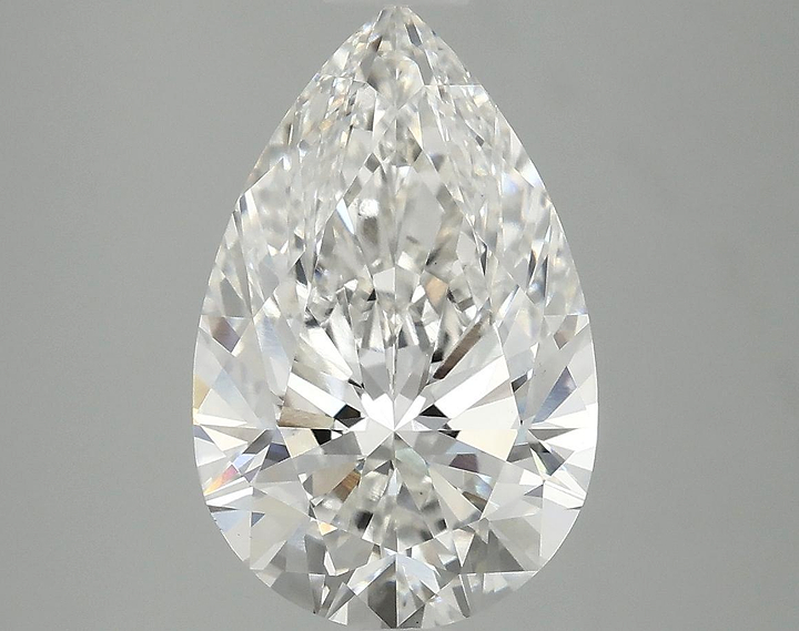 4.01 Carat Pear Shaped Ideal Cut VS1 IGI Certified Lab Grown Diamond