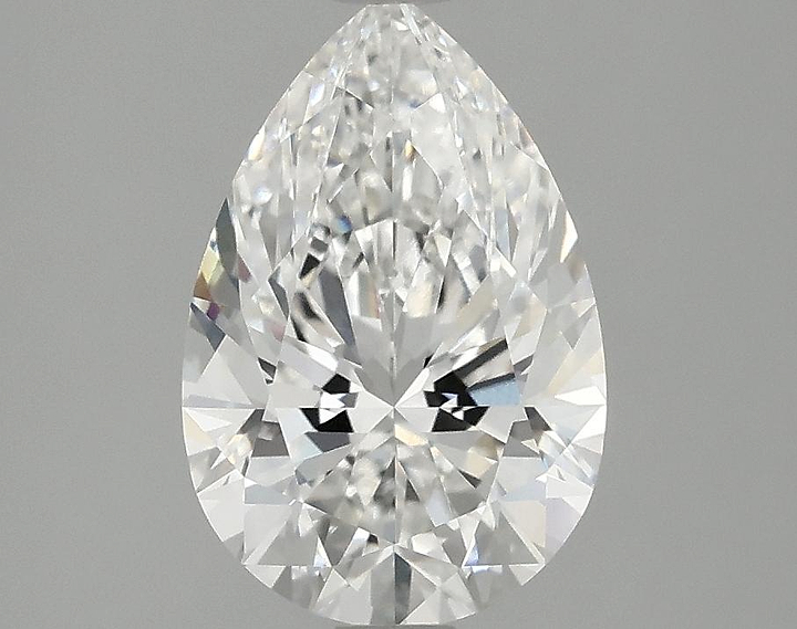 2.09 Carat Pear Shaped Excellent Cut VVS2 IGI Certified Lab Grown Diamond