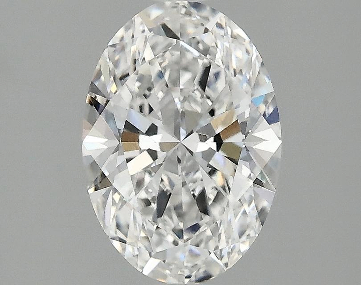 1.54 Carat Oval Shaped Ideal Cut VVS2 IGI Certified Lab Grown Diamond