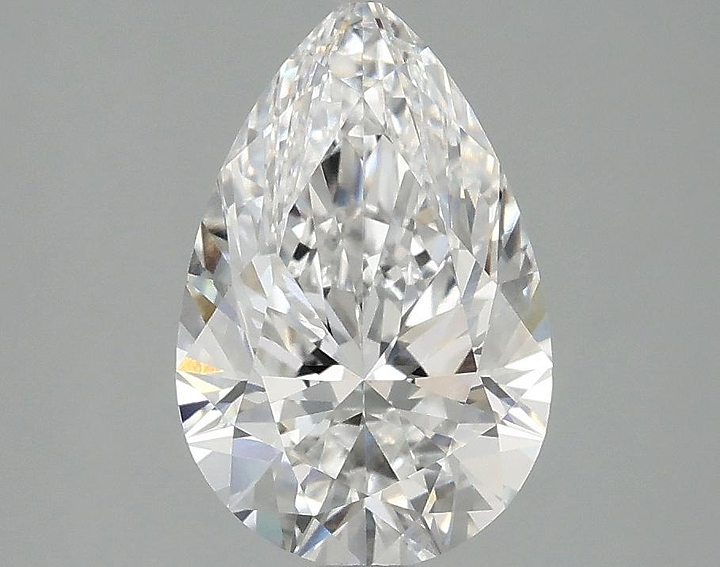 2.01 Carat Pear Shaped Excellent Cut VVS2 IGI Certified Lab Grown Diamond