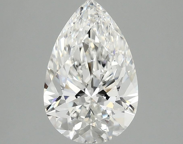 2.09 Carat Pear Shaped Ideal Cut VVS2 IGI Certified Lab Grown Diamond
