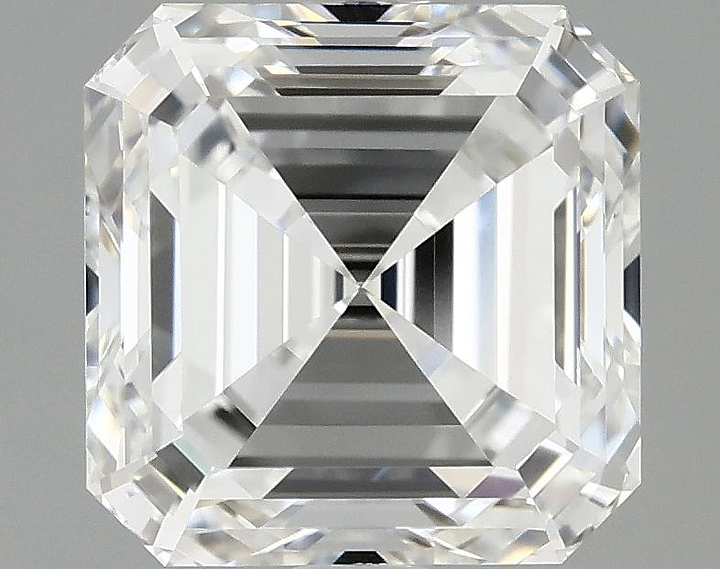 2.07 Carat Asscher Shaped Ideal Cut VVS2 IGI Certified Lab Grown Diamond