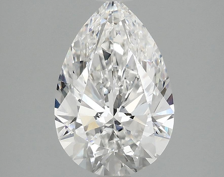 2.01 Carat Pear Shaped Excellent Cut VVS2 IGI Certified Lab Grown Diamond