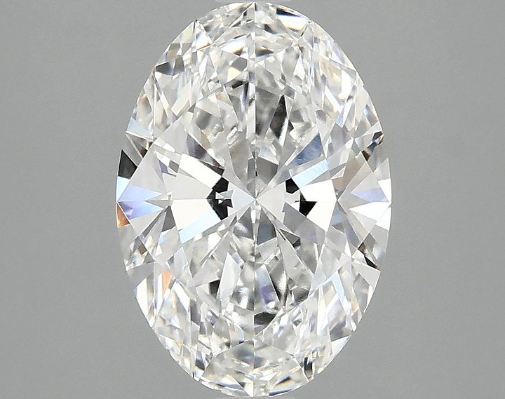 2.03 Carat Oval Shaped Ideal Cut VVS2 IGI Certified Lab Grown Diamond