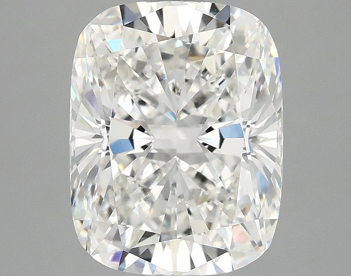 3.09 Carat Cushion Shaped Excellent Cut VVS2 IGI Certified Lab Grown Diamond