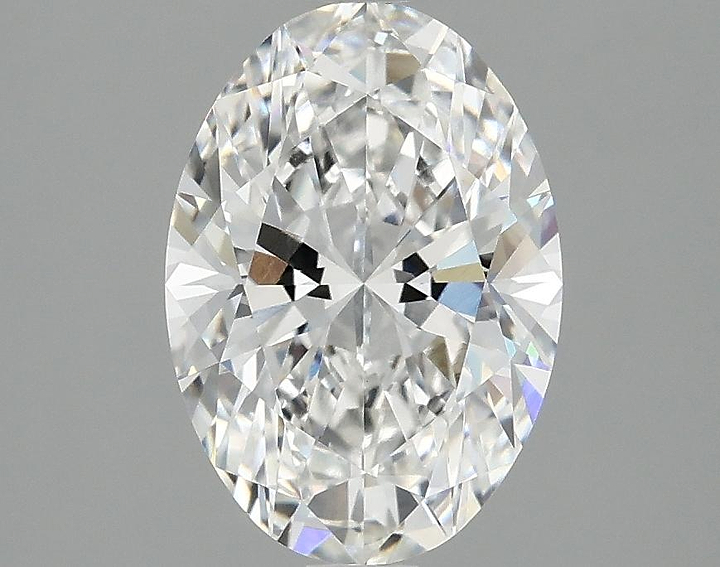 1.9 Carat Oval Shaped Ideal Cut VVS2 IGI Certified Lab Grown Diamond