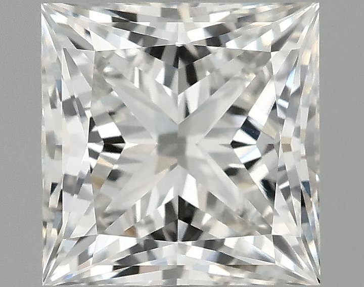 1.55 Carat Princess Shaped Ideal Cut VVS2 IGI Certified Lab Grown Diamond