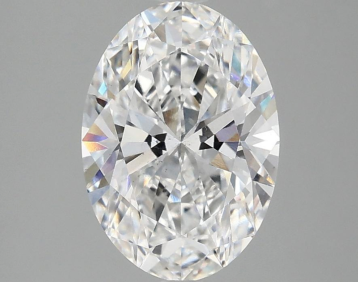 2.1 Carat Oval Shaped Ideal Cut VS2 IGI Certified Lab Grown Diamond