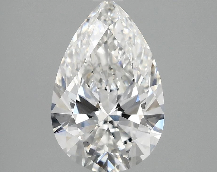 2.04 Carat Pear Shaped Excellent Cut VVS2 IGI Certified Lab Grown Diamond