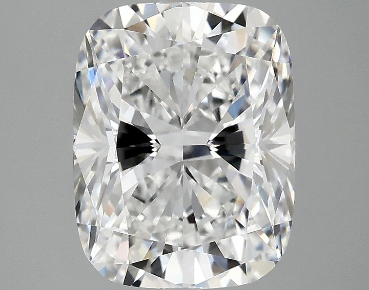 3.08 Carat Cushion Shaped Excellent Cut VVS2 IGI Certified Lab Grown Diamond