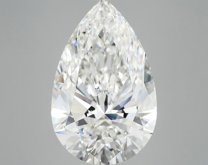7.01 Carat Pear Shaped Ideal Cut VS2 IGI Certified Lab Grown Diamond