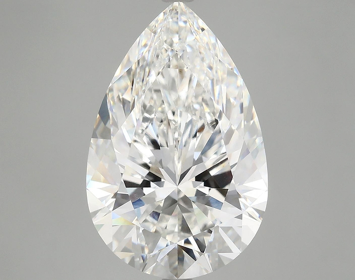 7.16 Carat Pear Shaped Excellent Cut VVS2 IGI Certified Lab Grown Diamond