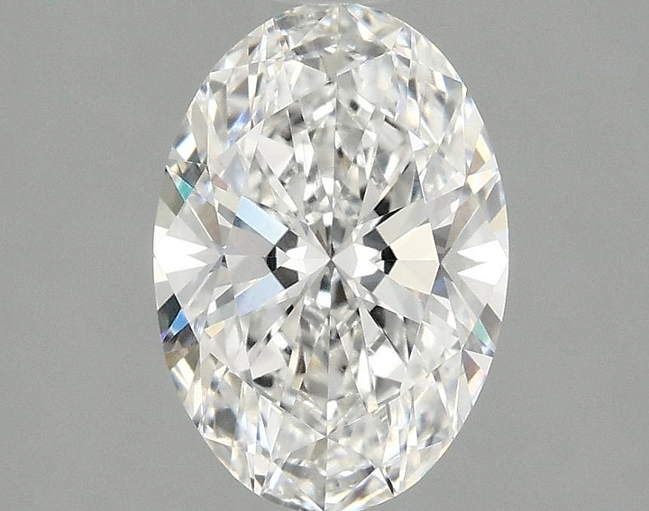 1.5 Carat Oval Shaped Ideal Cut VVS2 IGI Certified Lab Grown Diamond
