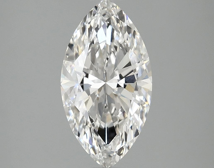 1.93 Carat Marquise Shaped Excellent Cut VVS2 IGI Certified Lab Grown Diamond