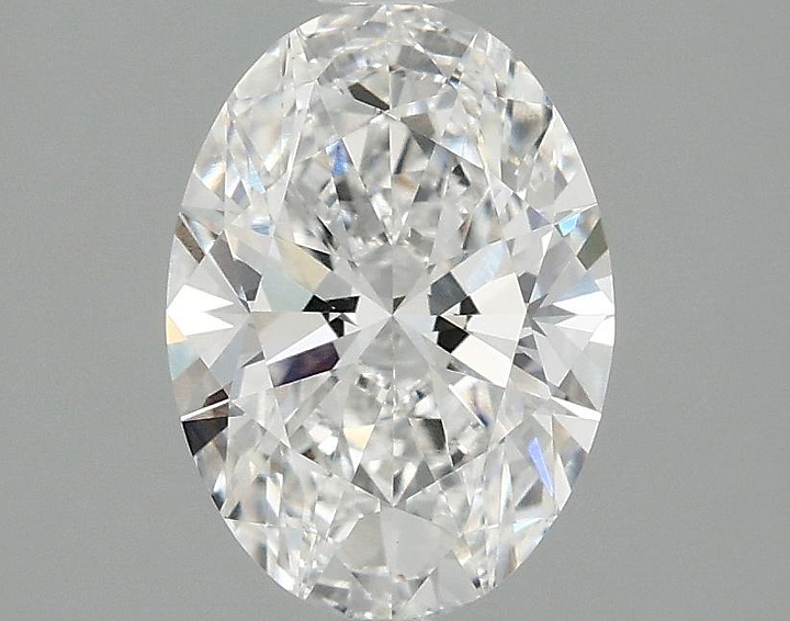 1.65 Carat Oval Shaped Ideal Cut VVS2 IGI Certified Lab Grown Diamond