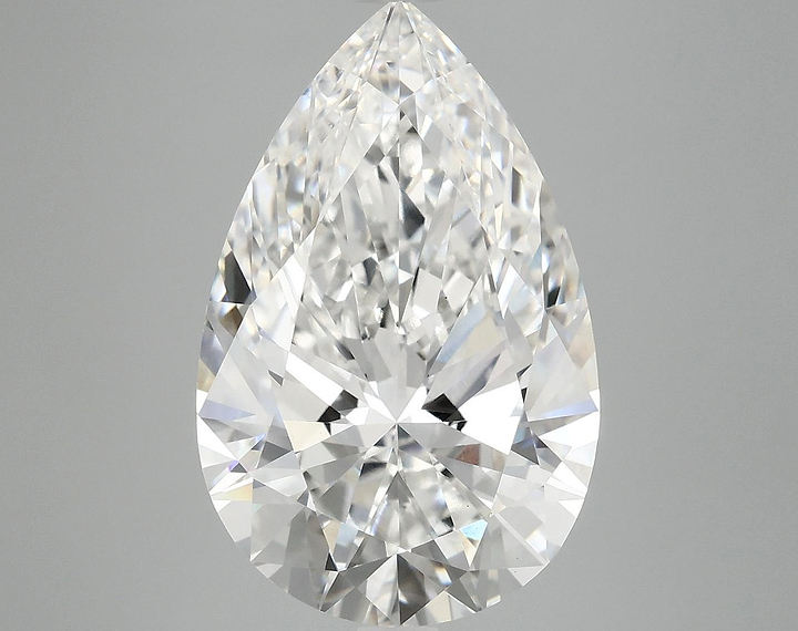 7.13 Carat Pear Shaped Ideal Cut VS1 IGI Certified Lab Grown Diamond