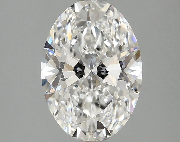2.02 Carat Oval Shaped Ideal Cut VVS2 IGI Certified Lab Grown Diamond