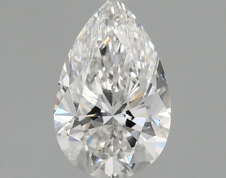 1.08 Carat Pear Shaped Ideal Cut VS2 IGI Certified Lab Grown Diamond