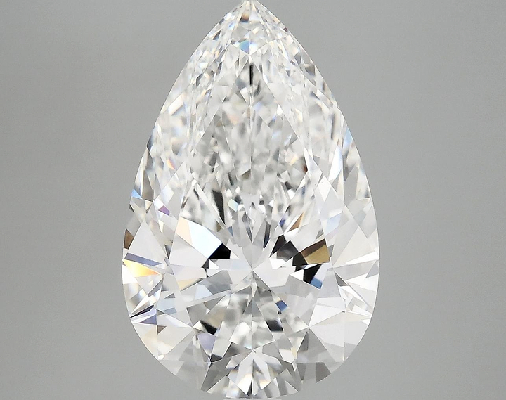 5.07 Carat Pear Shaped Ideal Cut VVS2 IGI Certified Lab Grown Diamond