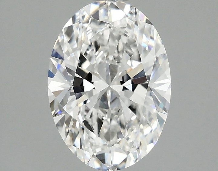 1.63 Carat Oval Shaped Ideal Cut VVS1 IGI Certified Lab Grown Diamond