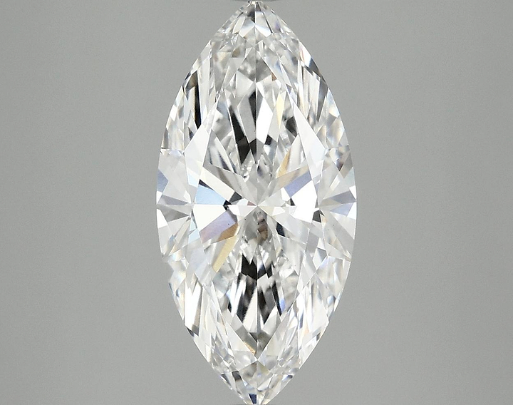 2.5 Carat Marquise Shaped Excellent Cut VS1 IGI Certified Lab Grown Diamond
