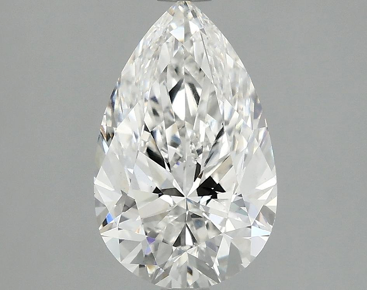 2.09 Carat Pear Shaped Ideal Cut VS1 IGI Certified Lab Grown Diamond