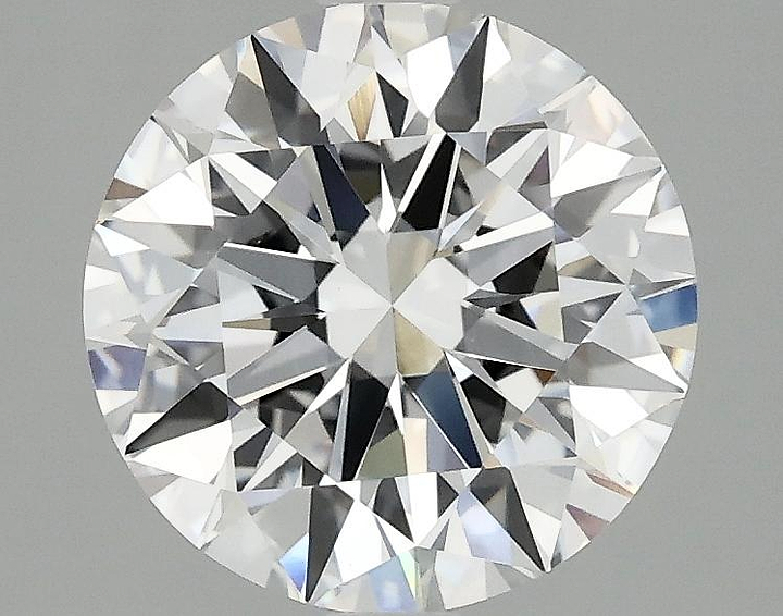 2.52 Carat Round Shaped Ideal Cut VVS2 IGI Certified Lab Grown Diamond