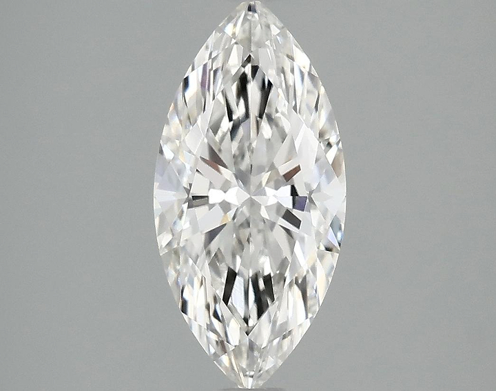 1.54 Carat Marquise Shaped Excellent Cut VVS2 IGI Certified Lab Grown Diamond
