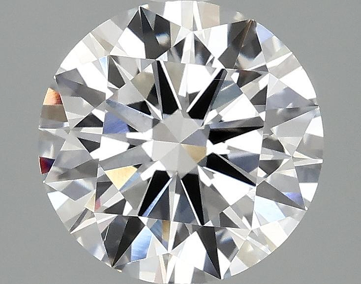 2.08 Carat Round Shaped Ideal Cut VS2 IGI Certified Lab Grown Diamond