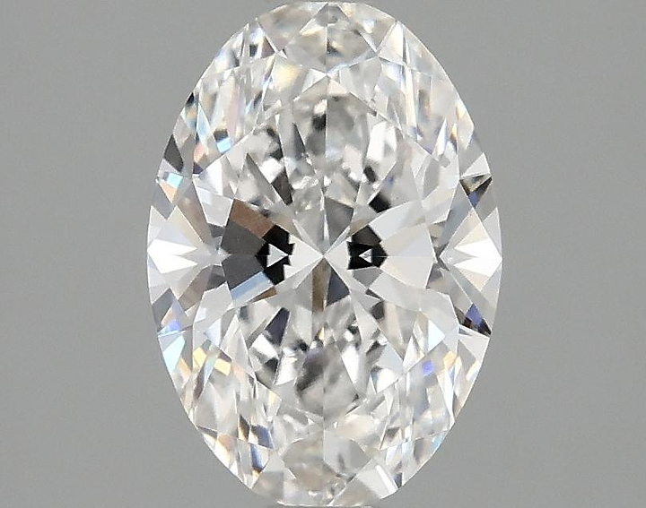 1.53 Carat Oval Shaped Ideal Cut VVS2 IGI Certified Lab Grown Diamond