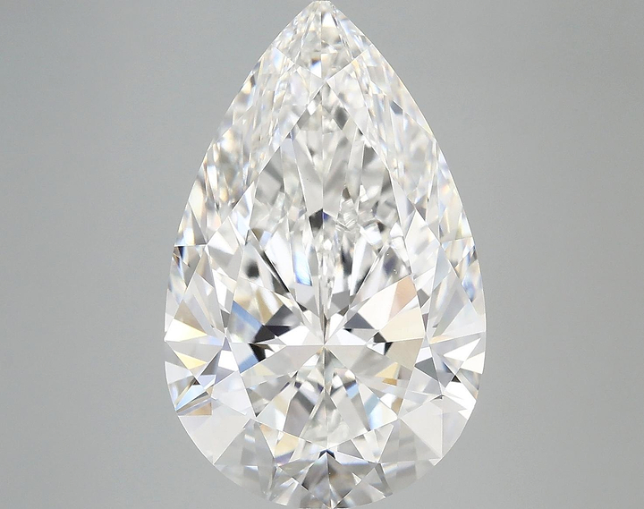 7.2 Carat Pear Shaped Ideal Cut VVS2 IGI Certified Lab Grown Diamond