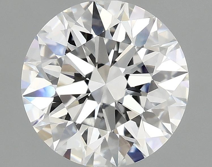 2.09 Carat Round Shaped Excellent Cut VVS2 IGI Certified Lab Grown Diamond